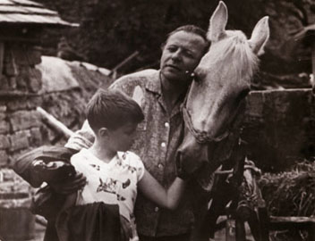 Михай Ваци и Петя Сахаров. Венгрия, сер. 60-х. Фото автора